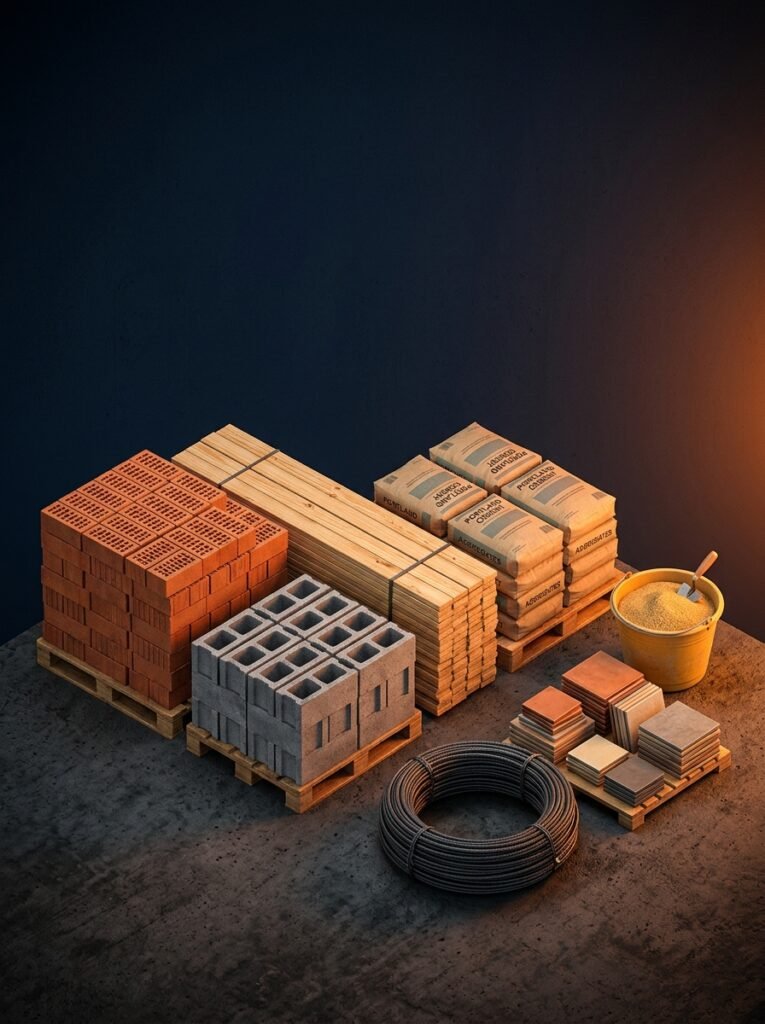Materials & Quantities Calculators