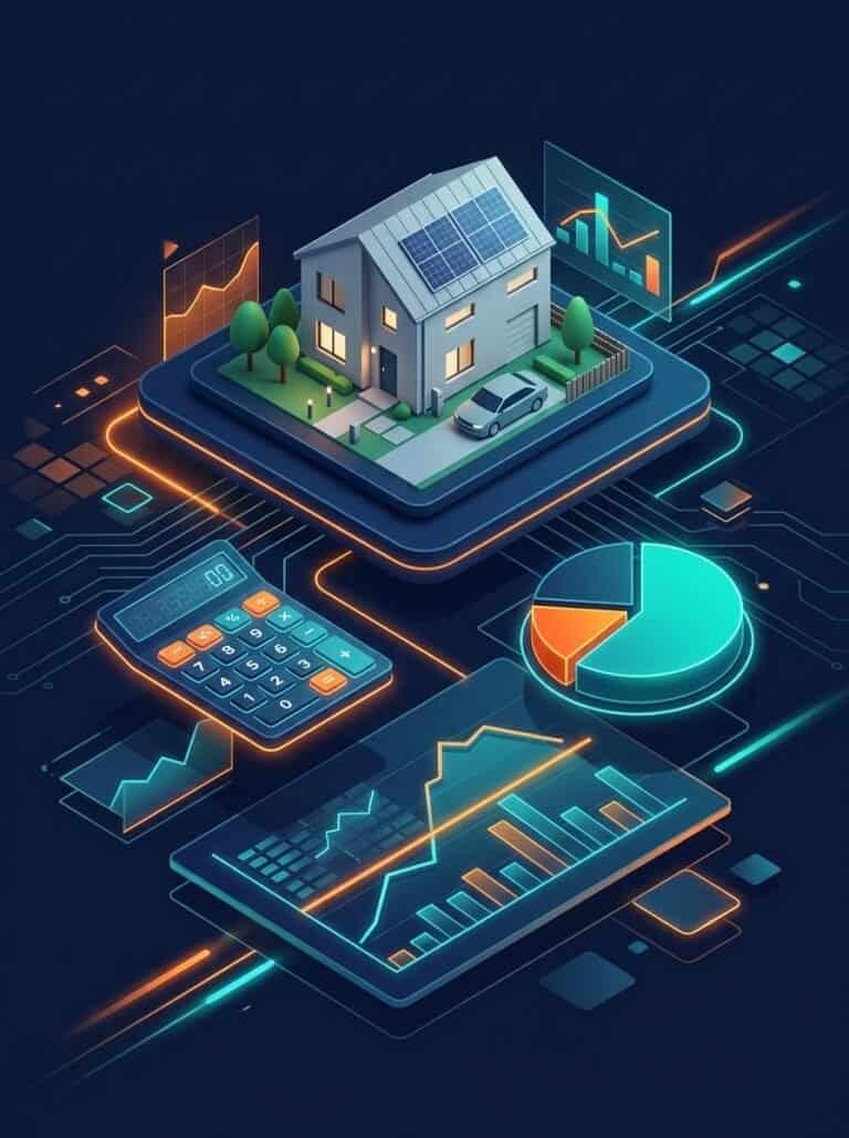 Home affordability calculator with DTI analysis