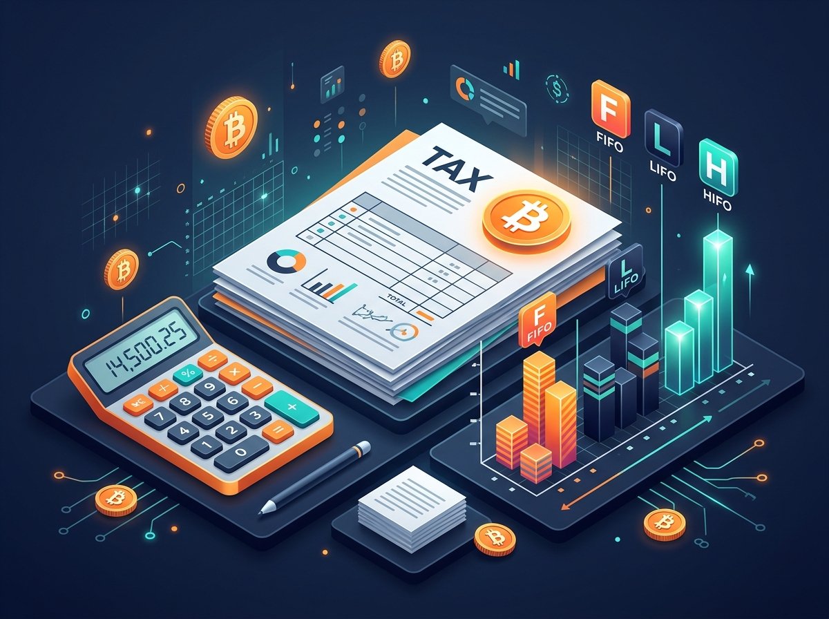 Crypto tax calculator with FIFO, LIFO, HIFO methods