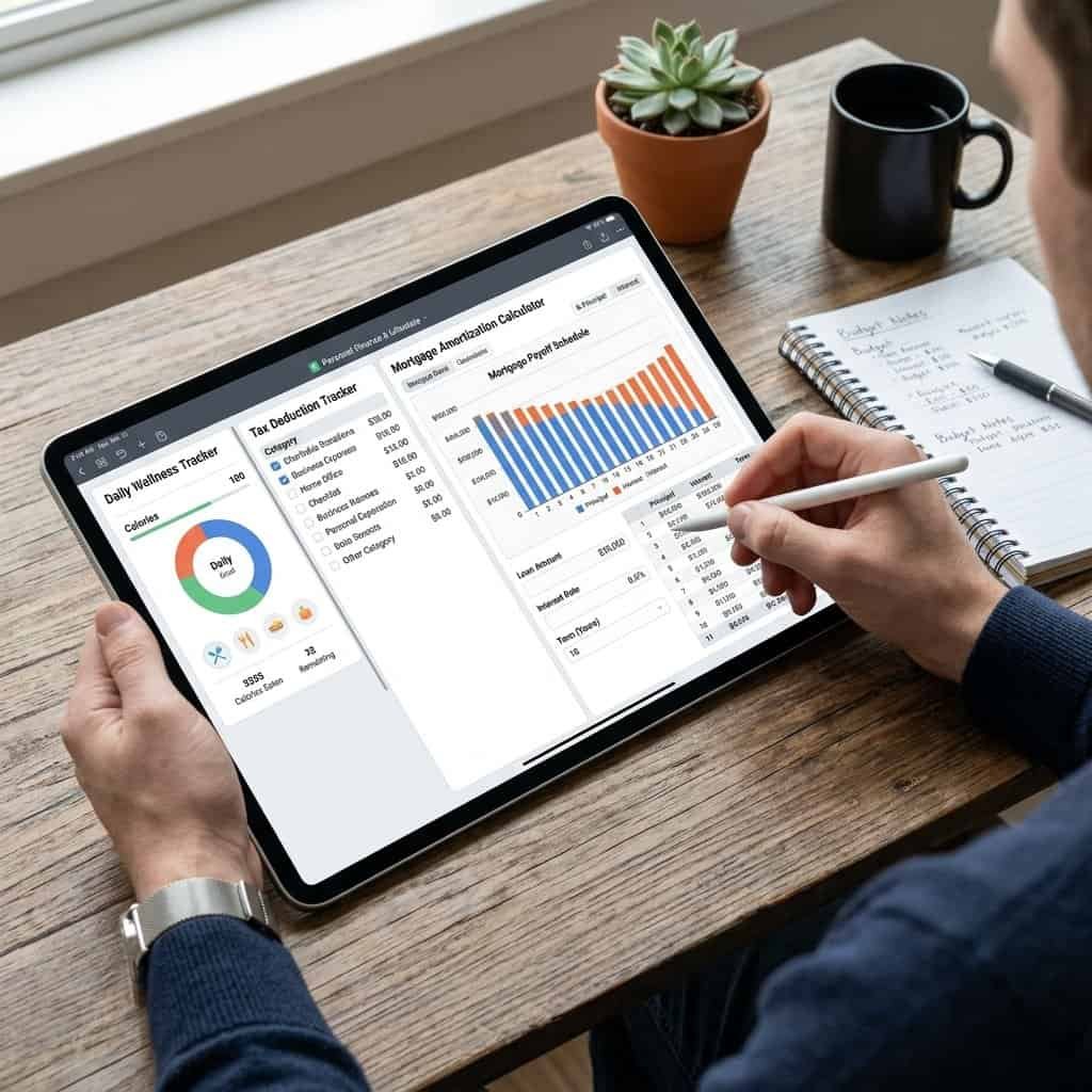 Professional financial calculator tools for budgeting