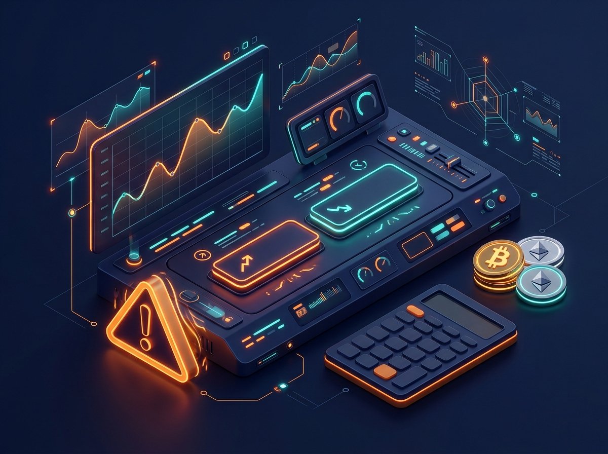 Crypto Futures P&L Calculator showing PnL and liquidation