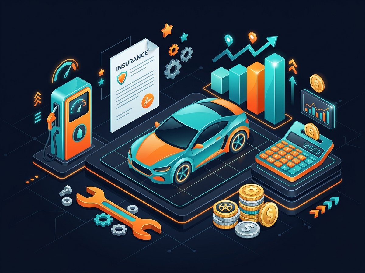 Free Total Cost of Ownership (TCO) Calculator shows total cost of owning a car: loan payments, fuel, insurance, maintenance, taxes, and resale value.