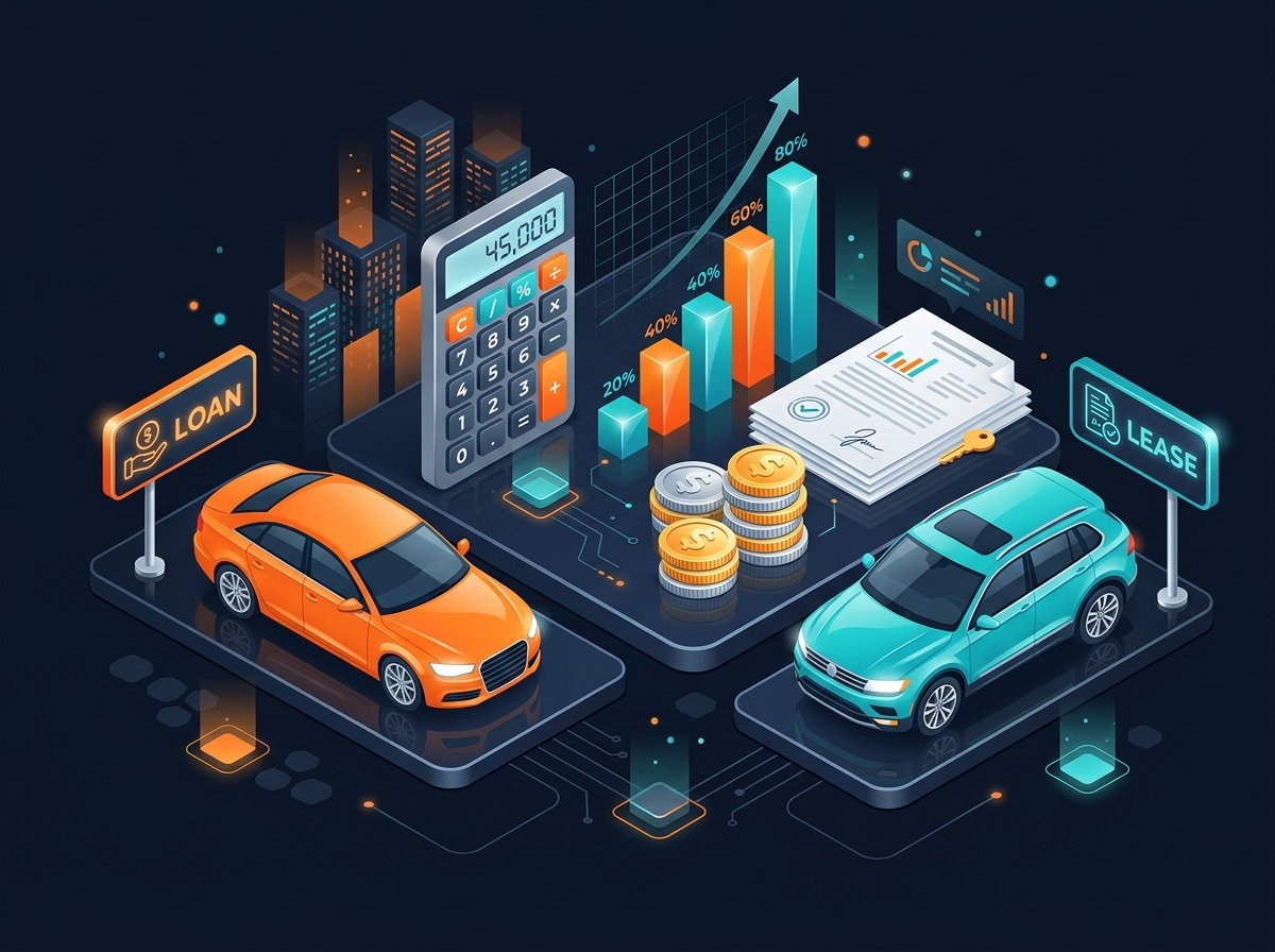Free auto loan vs lease calculator compares total costs, including taxes and residual value. See if buying or leasing is cheaper for you.