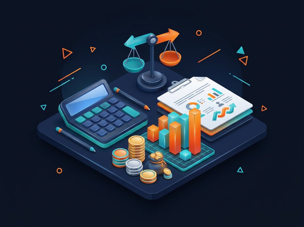 Free Business Budget Variance Analyzer calculator compares planned vs actual income and expenses, calculates deviations, and shows overall performance.