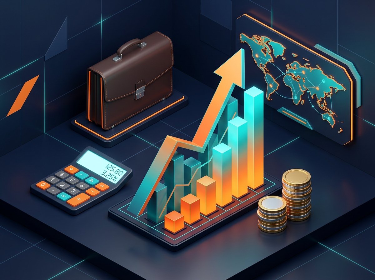 ETF investment calculator with live price and projection